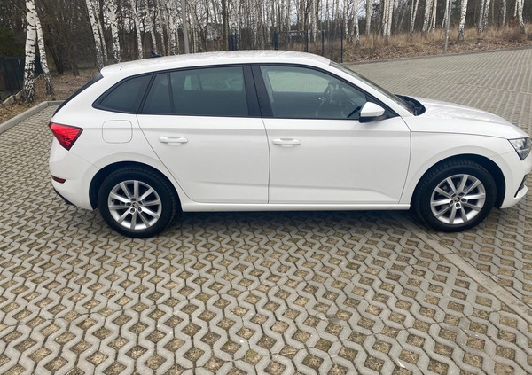 Skoda Scala cena 52900 przebieg: 150000, rok produkcji 2020 z Grudziądz małe 154